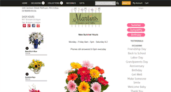 Desktop Screenshot of martinsflowermart.com
